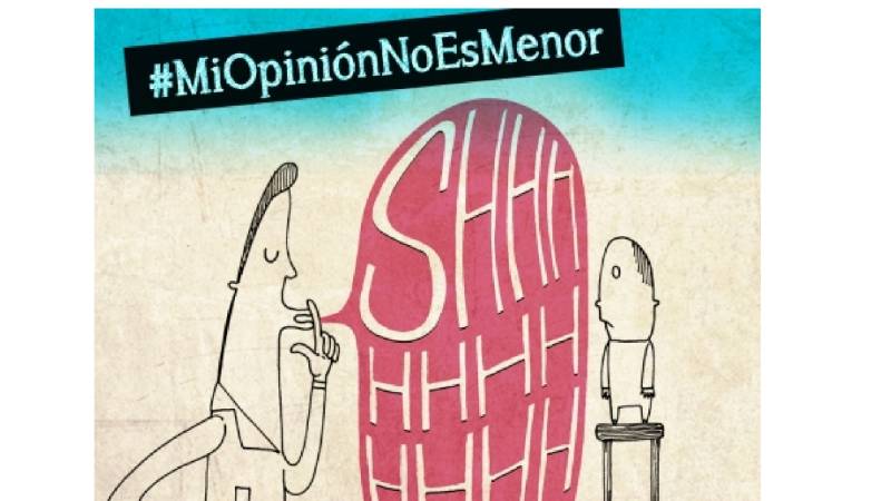 Lanzamiento de la Campaña #MiOpiniónNoEsMenor